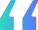 left quote icon teal gradient